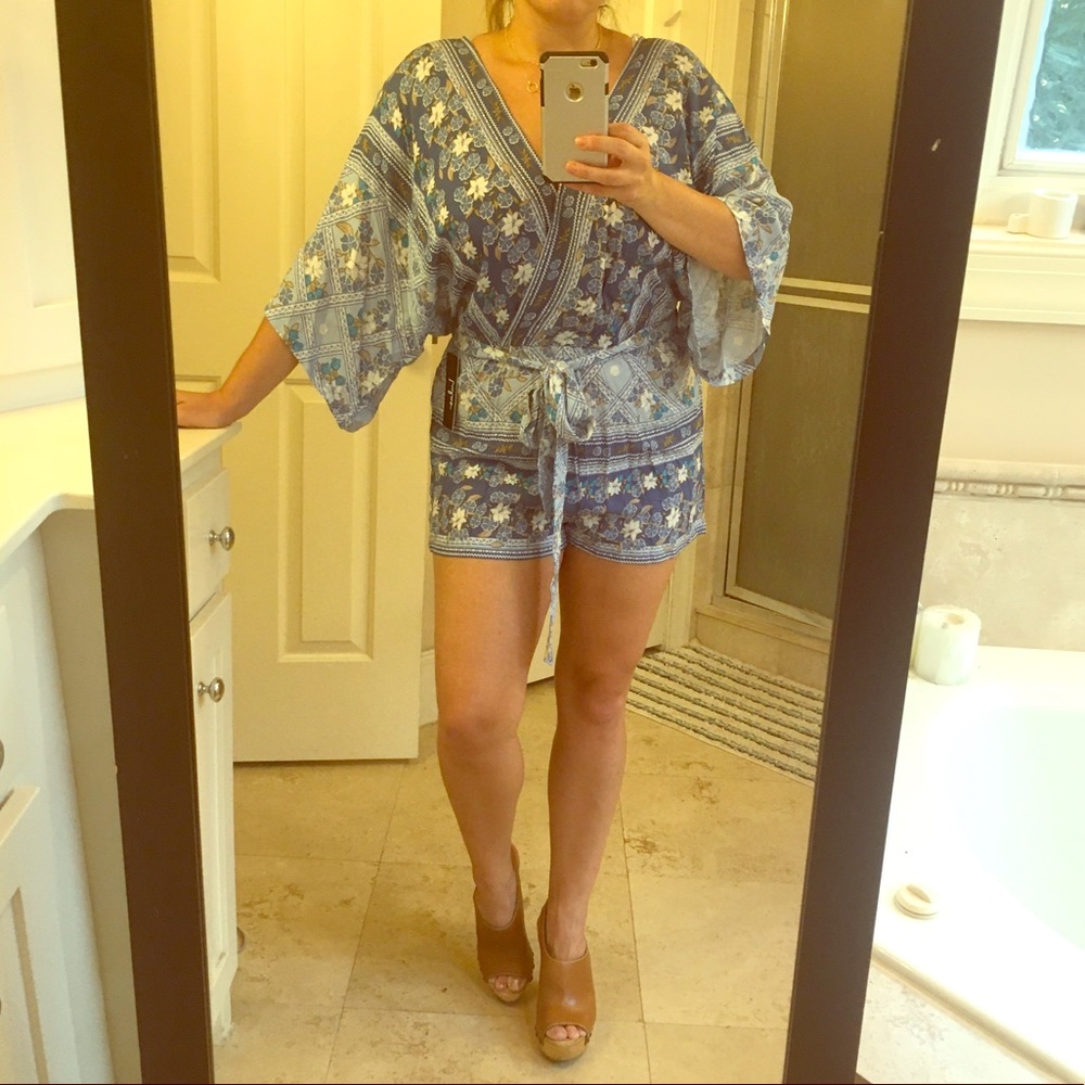 Lulu’s Surplice Romper